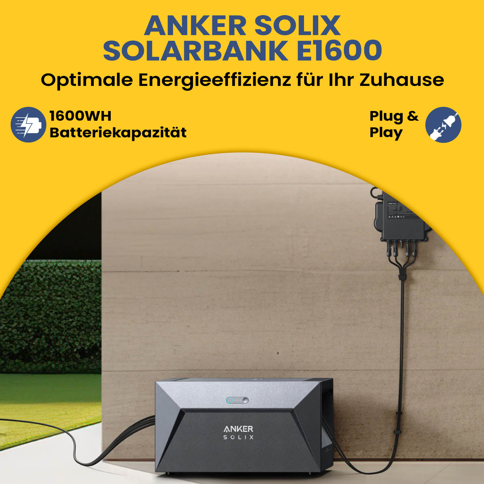 Balkonkraftwerk Mit Speicher Komplettset 1000w Bifazial Hoymiles